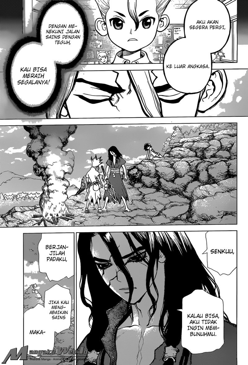 Dr. Stone chapter 10 halaman 12