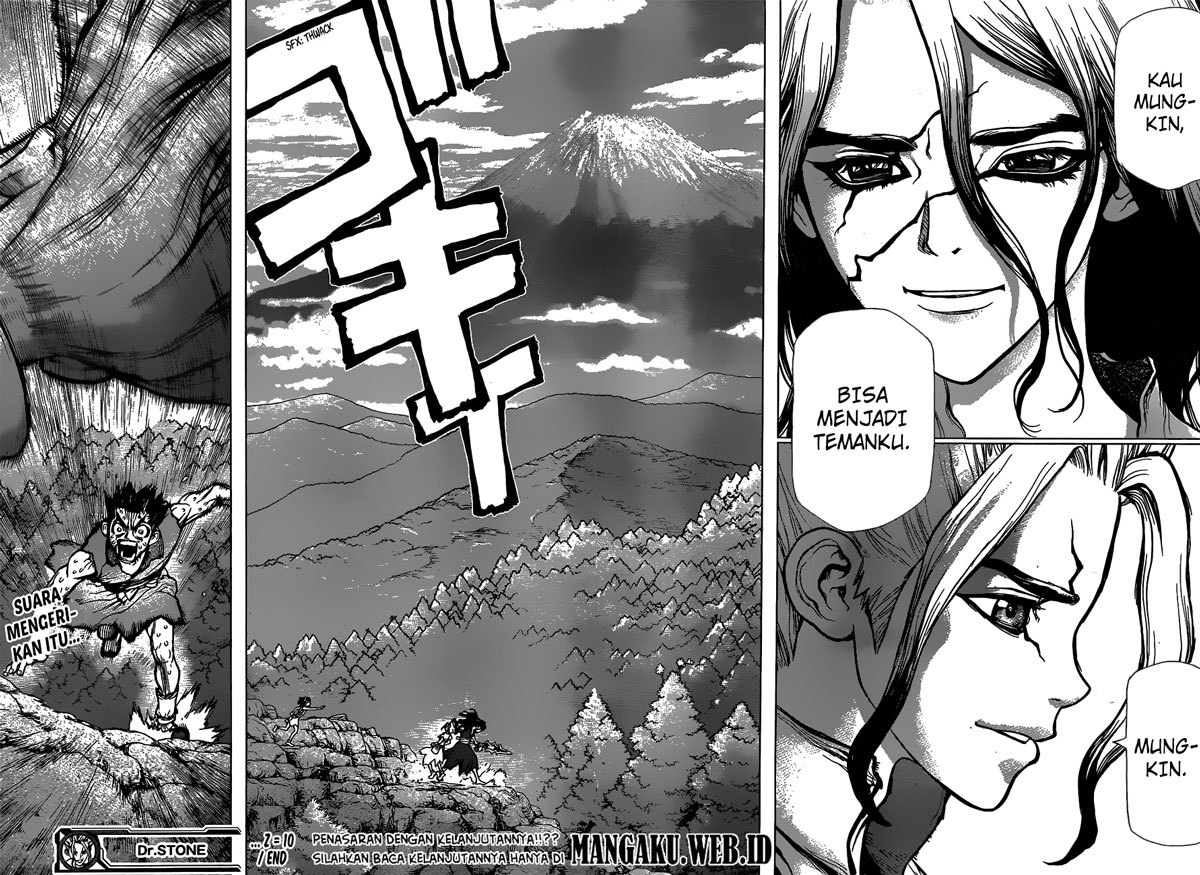 Dr. Stone chapter 10 halaman 17