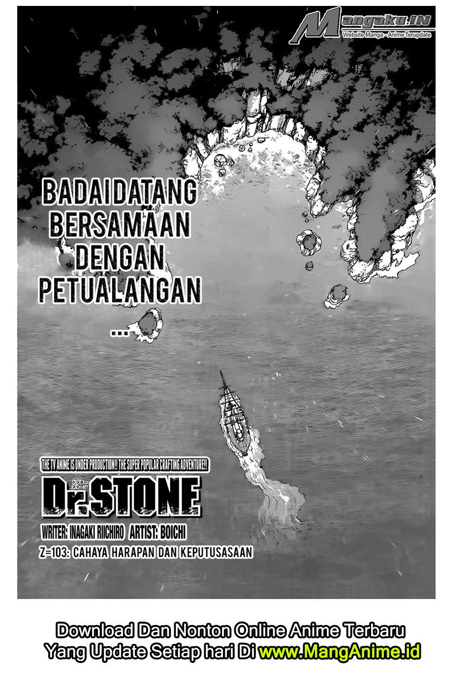 Dr. Stone chapter 103 halaman 4