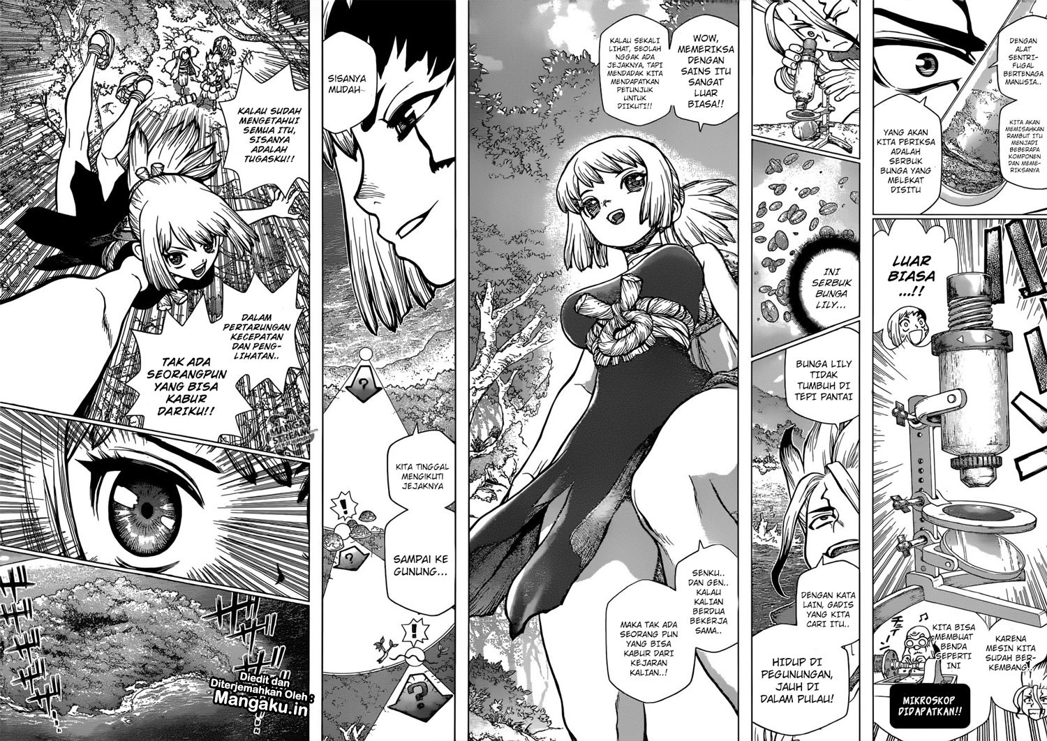 Dr. Stone chapter 104 halaman 14