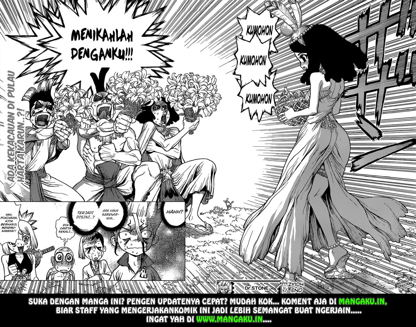 Dr. Stone chapter 104 halaman 17