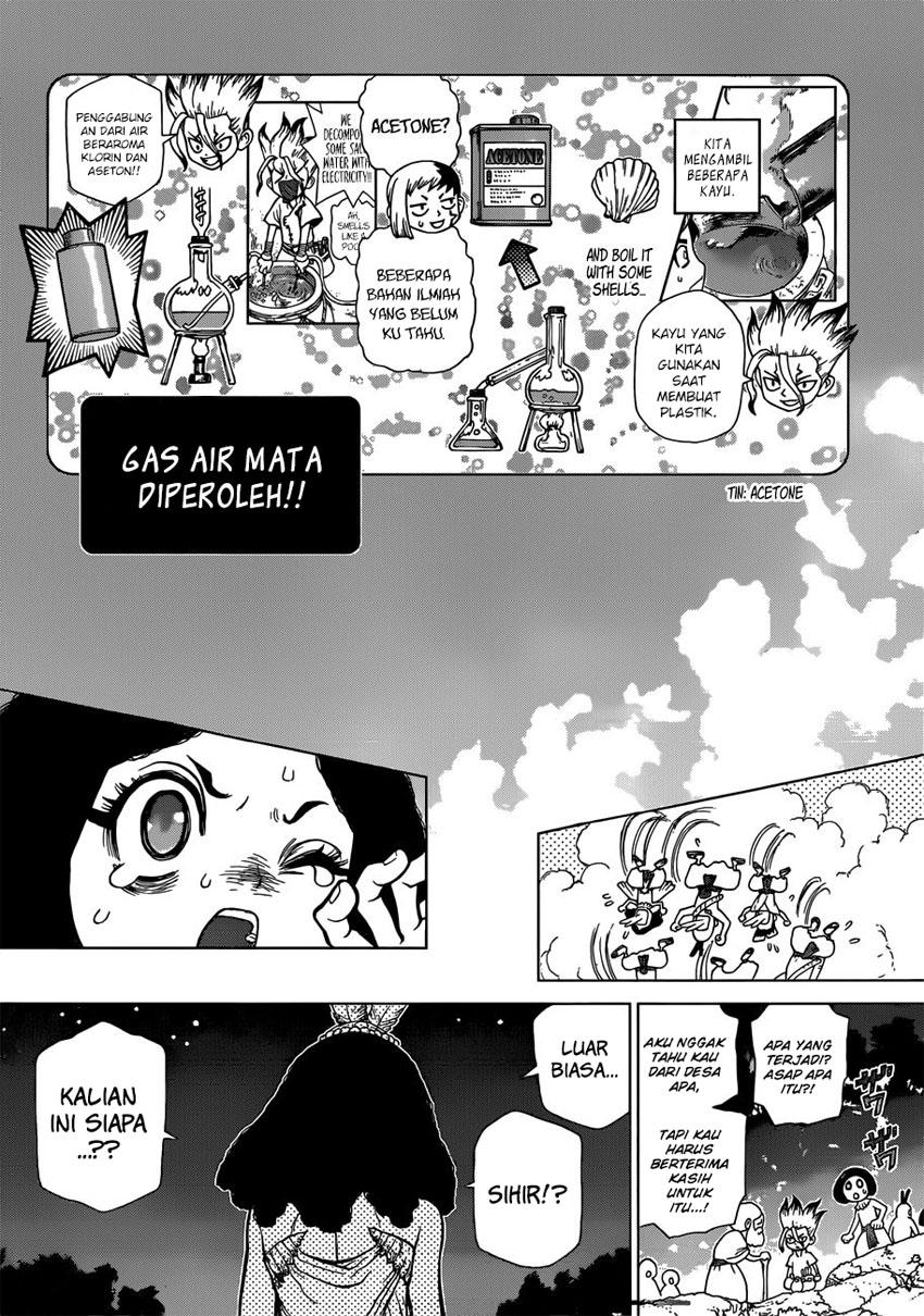 Dr. Stone chapter 105 halaman 15
