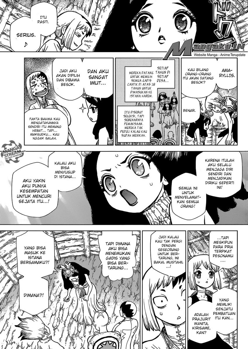 Dr. Stone chapter 106 halaman 17