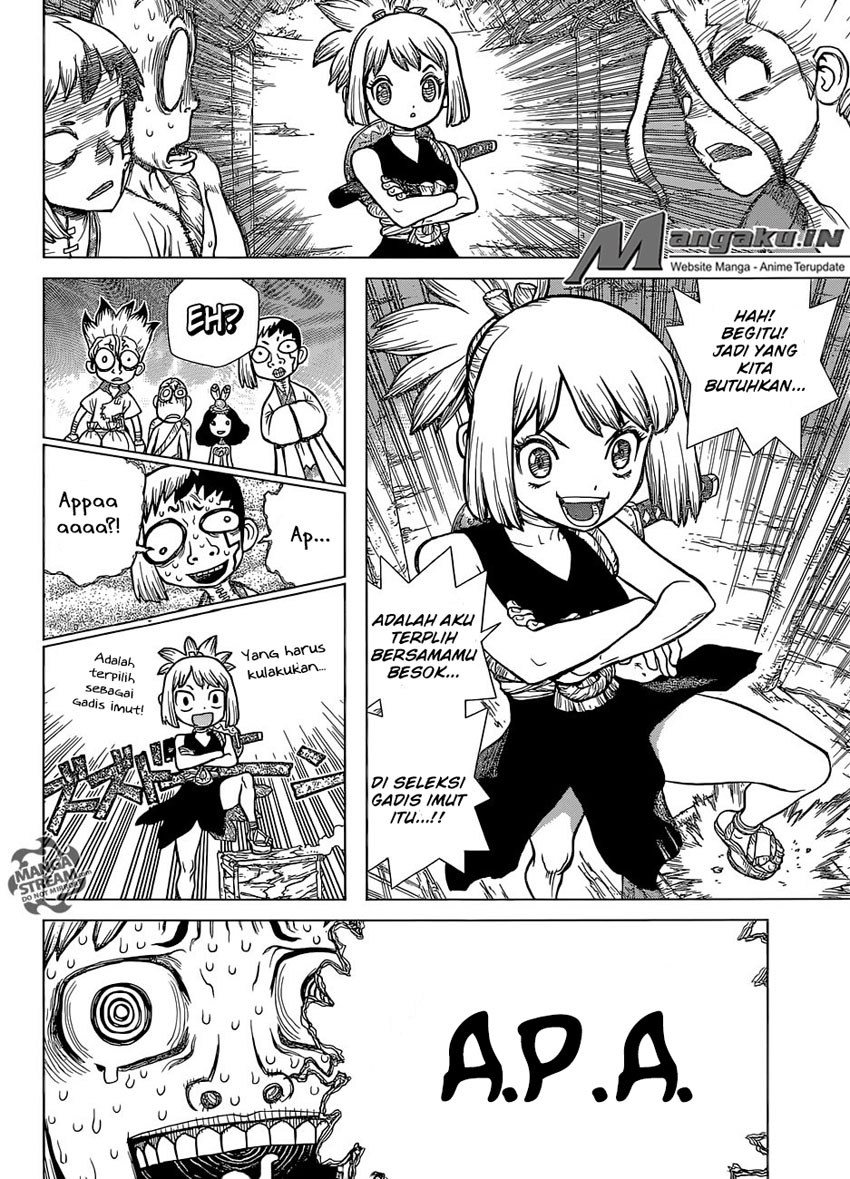 Dr. Stone chapter 106 halaman 18