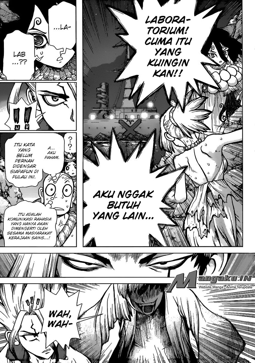 Dr. Stone chapter 107 halaman 16