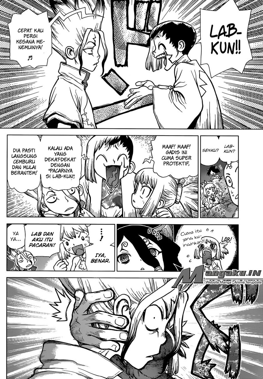 Dr. Stone chapter 107 halaman 17