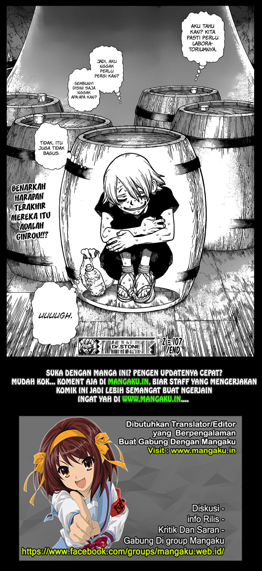 Dr. Stone chapter 107 halaman 20