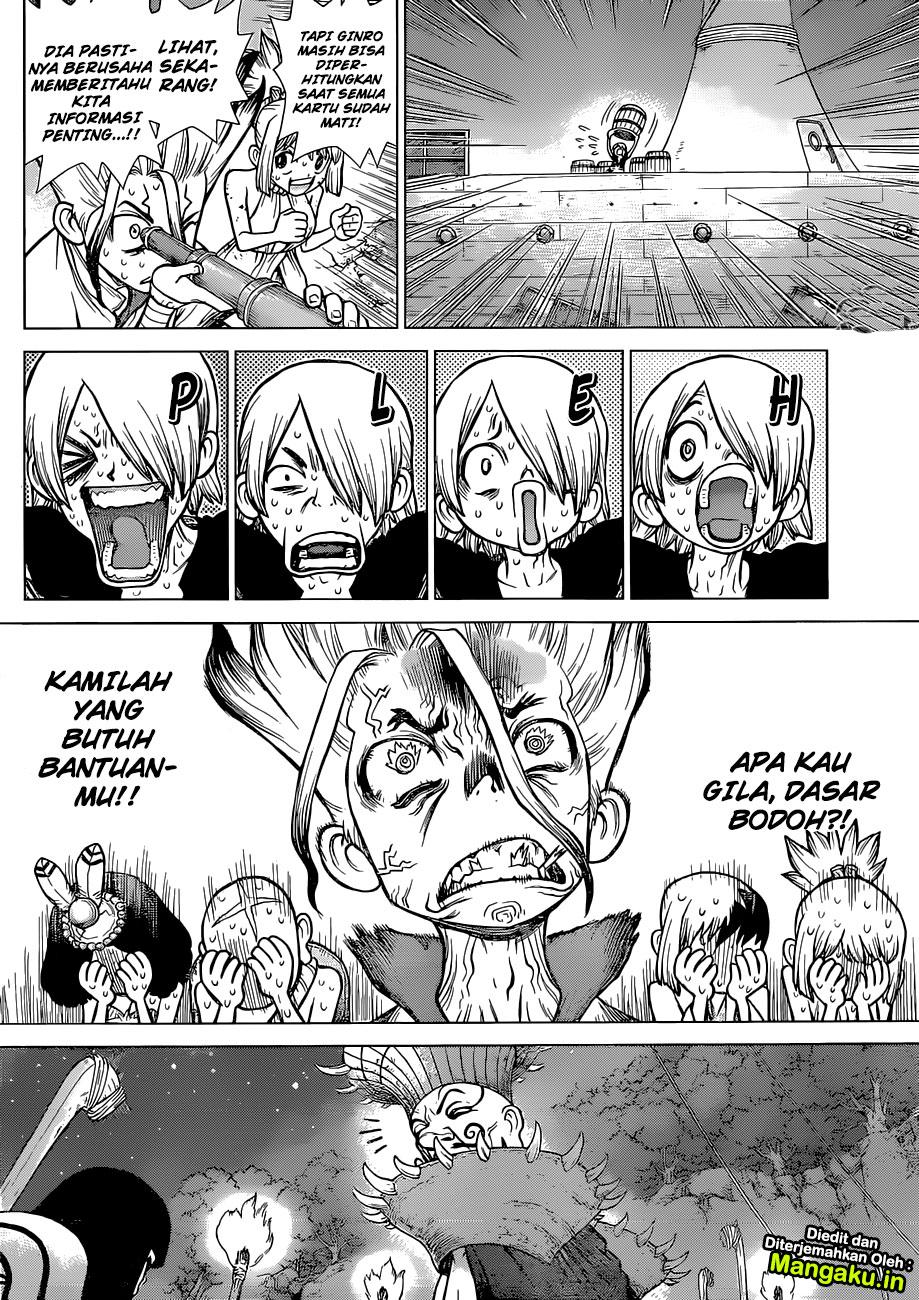 Dr. Stone chapter 108 halaman 14