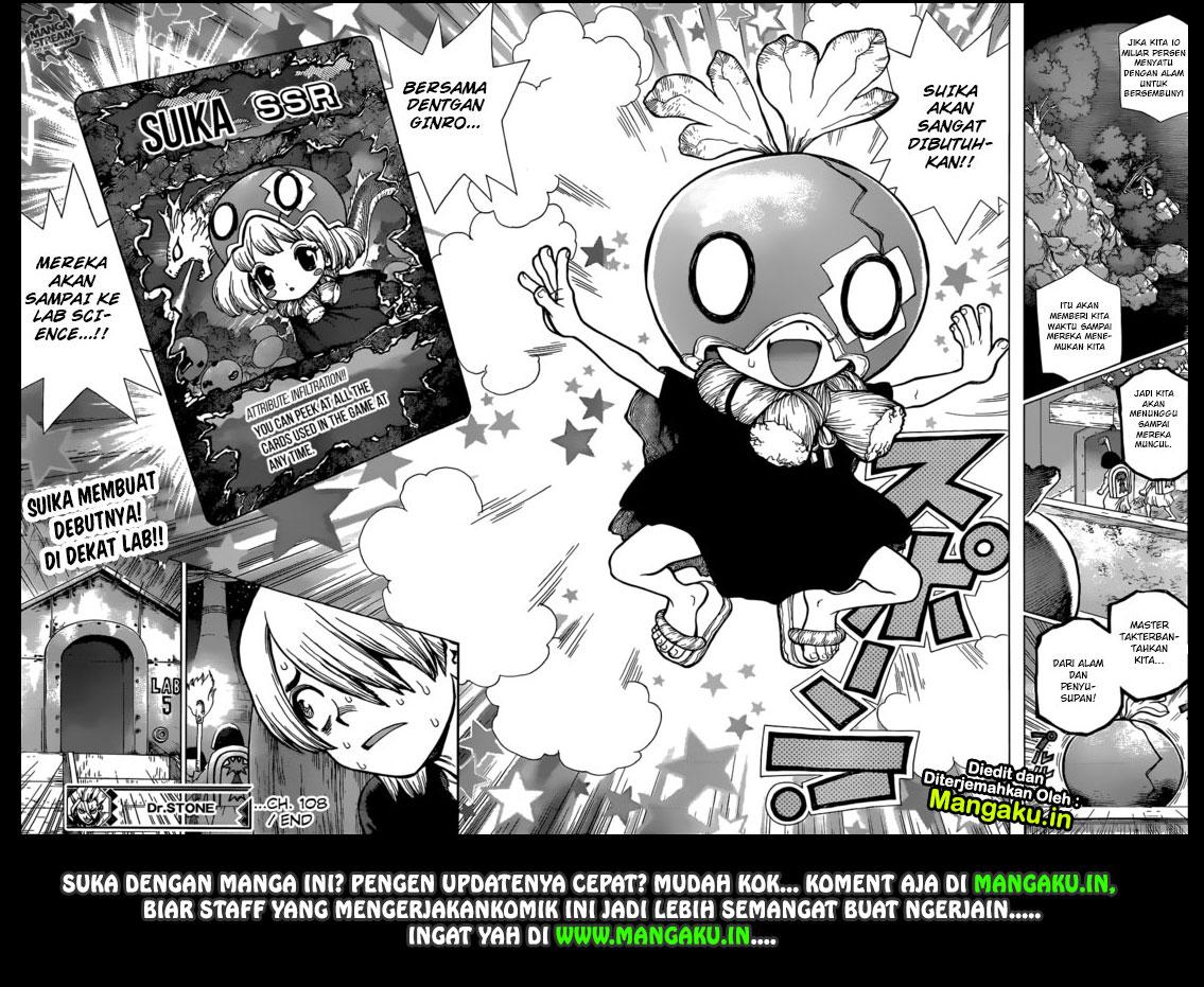 Dr. Stone chapter 108 halaman 20