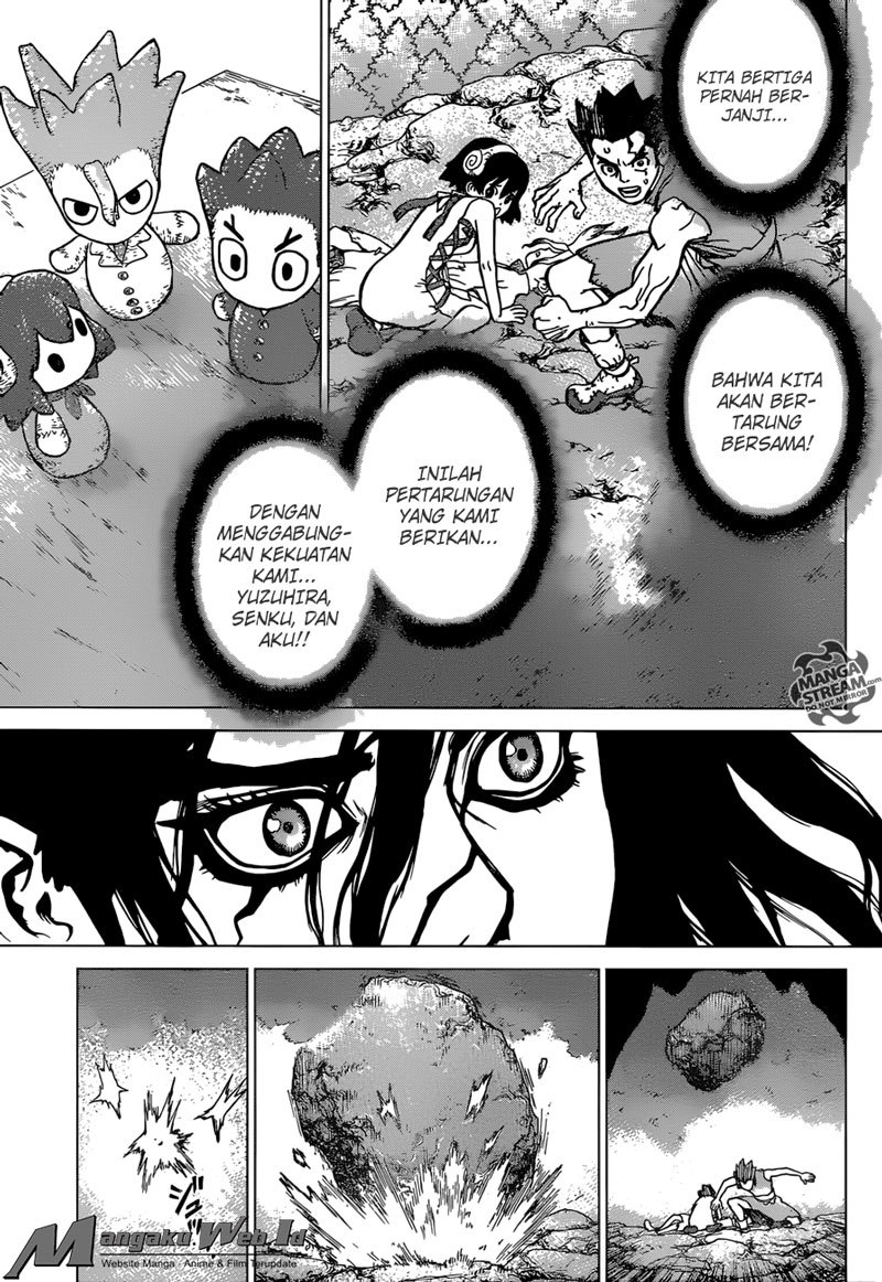 Dr. Stone chapter 11 halaman 17