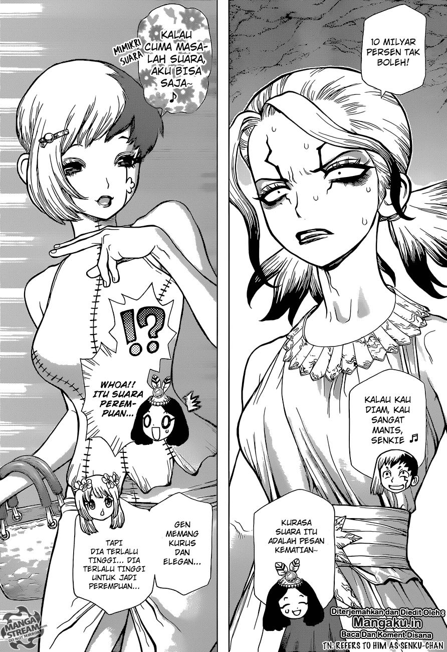 Dr. Stone chapter 110 halaman 17