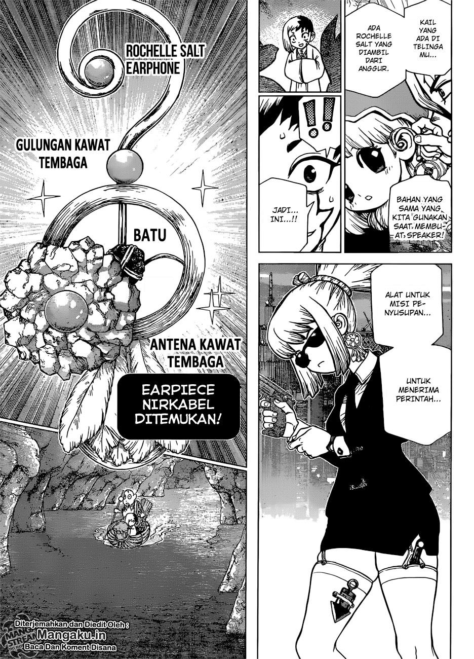 Dr. Stone chapter 111 halaman 14