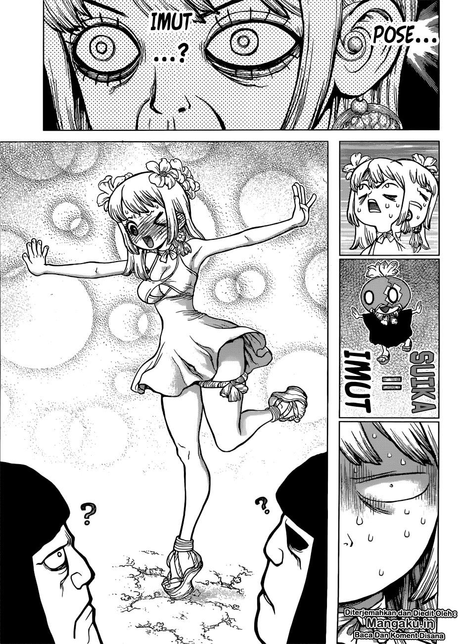 Dr. Stone chapter 111 halaman 18
