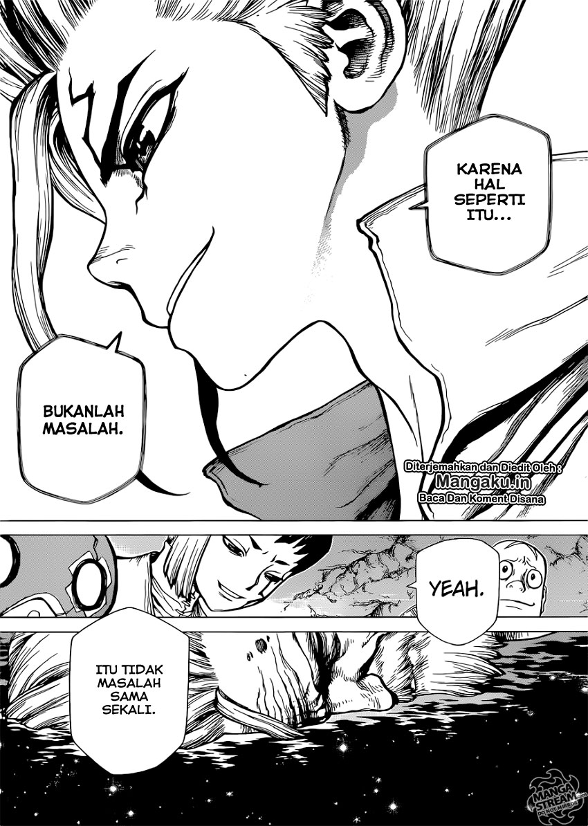 Dr. Stone chapter 115 halaman 18