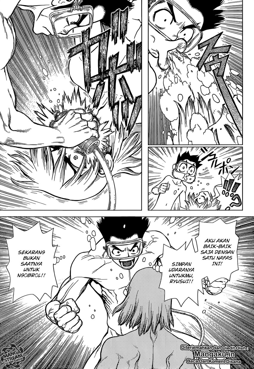 Dr. Stone chapter 118 halaman 14