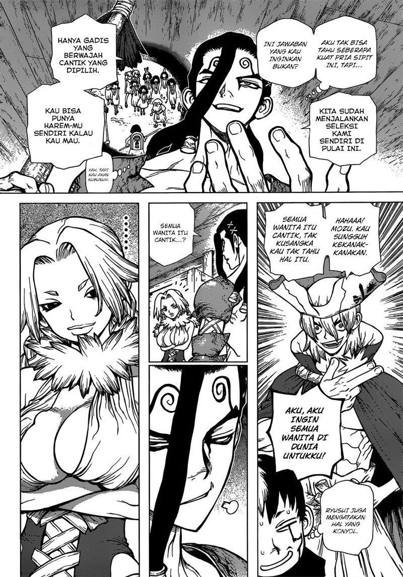 Dr. Stone chapter 130 halaman 14
