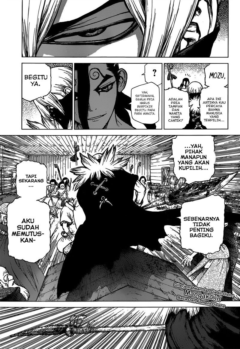 Dr. Stone chapter 130 halaman 15