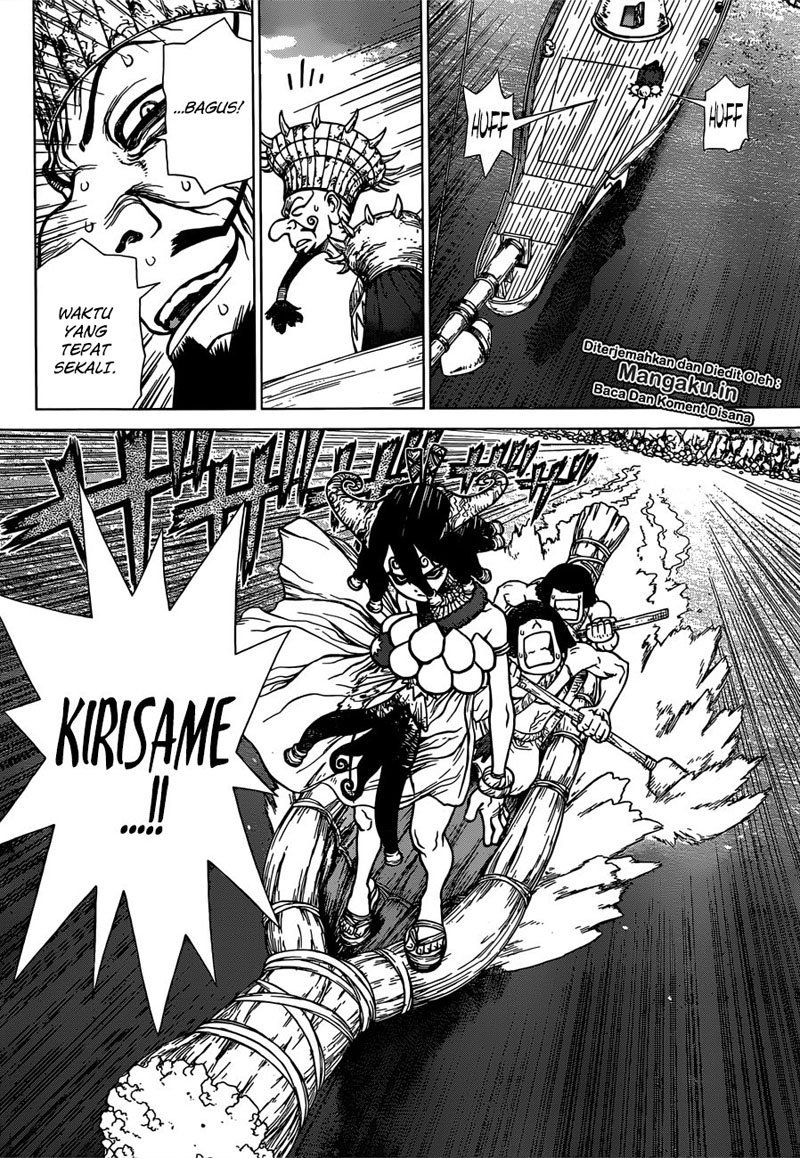 Dr. Stone chapter 130 halaman 16