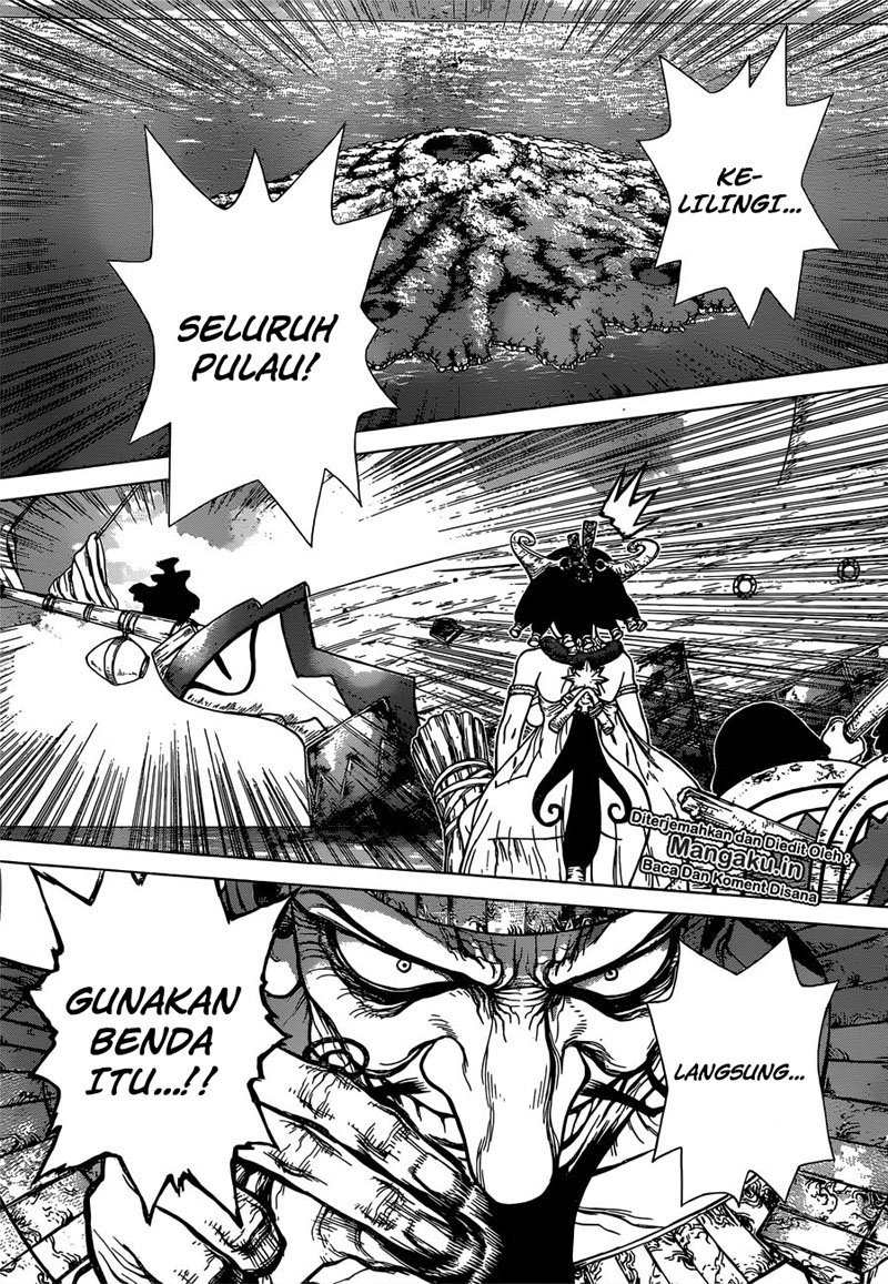 Dr. Stone chapter 130 halaman 17