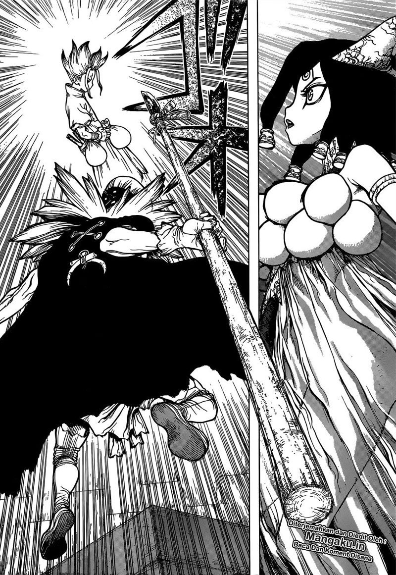 Dr. Stone chapter 130 halaman 18