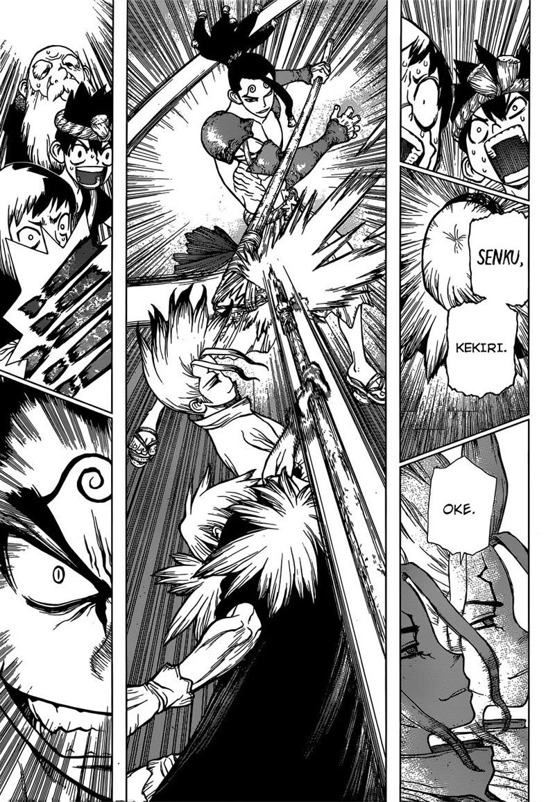 Dr. Stone chapter 130 halaman 19