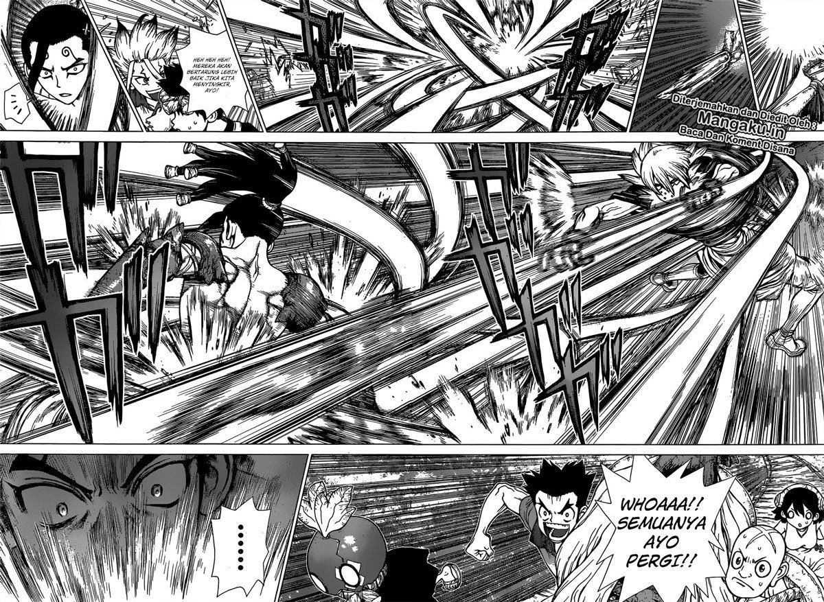 Dr. Stone chapter 130 halaman 20