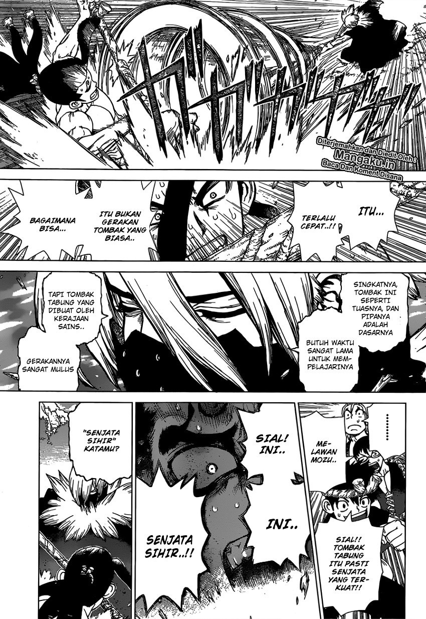 Dr. Stone chapter 132 halaman 15