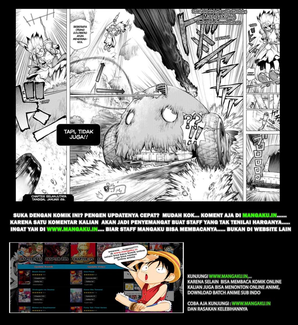 Dr. Stone chapter 135 halaman 17