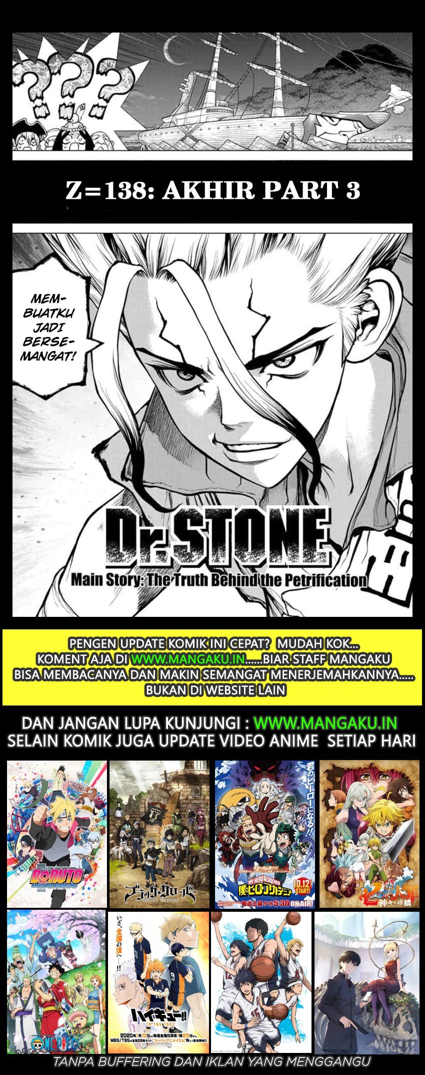 Dr. Stone chapter 138 halaman 20