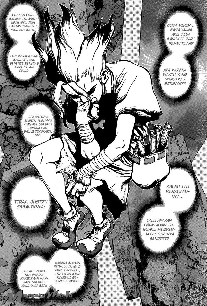 Dr. Stone chapter 14 halaman 8