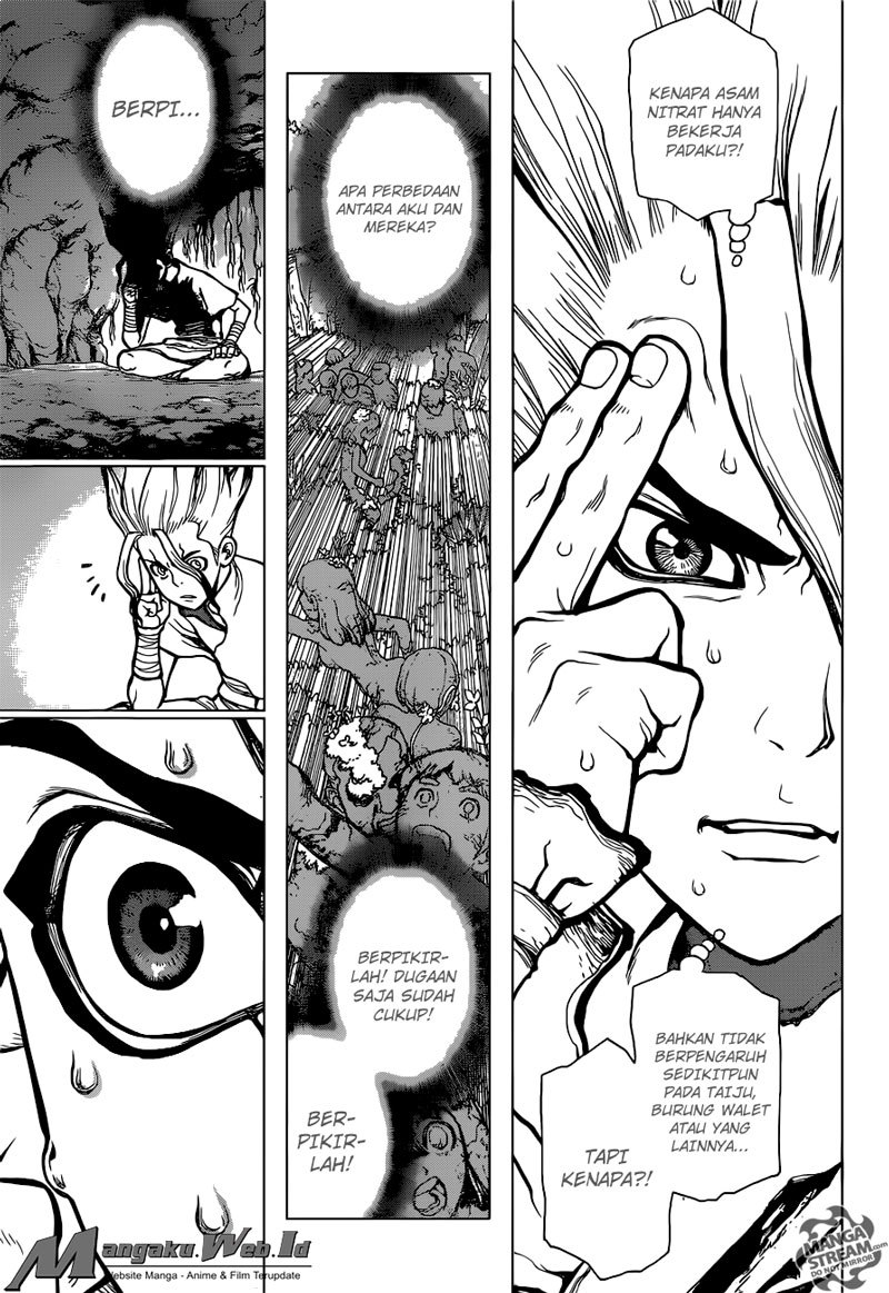 Dr. Stone chapter 14 halaman 13