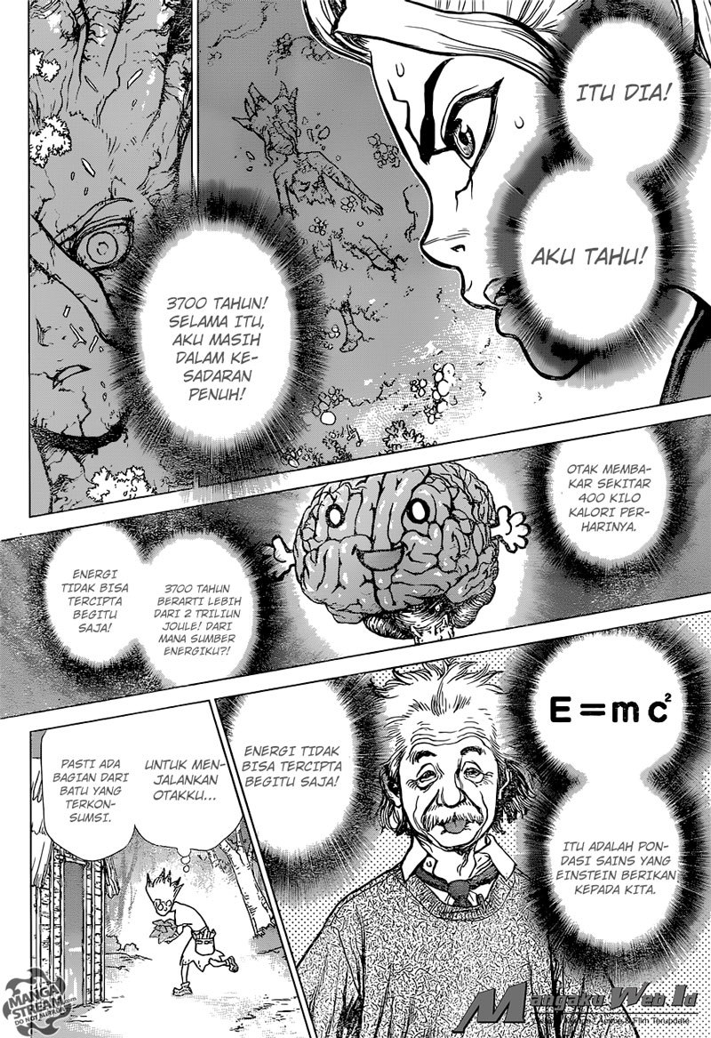 Dr. Stone chapter 14 halaman 14