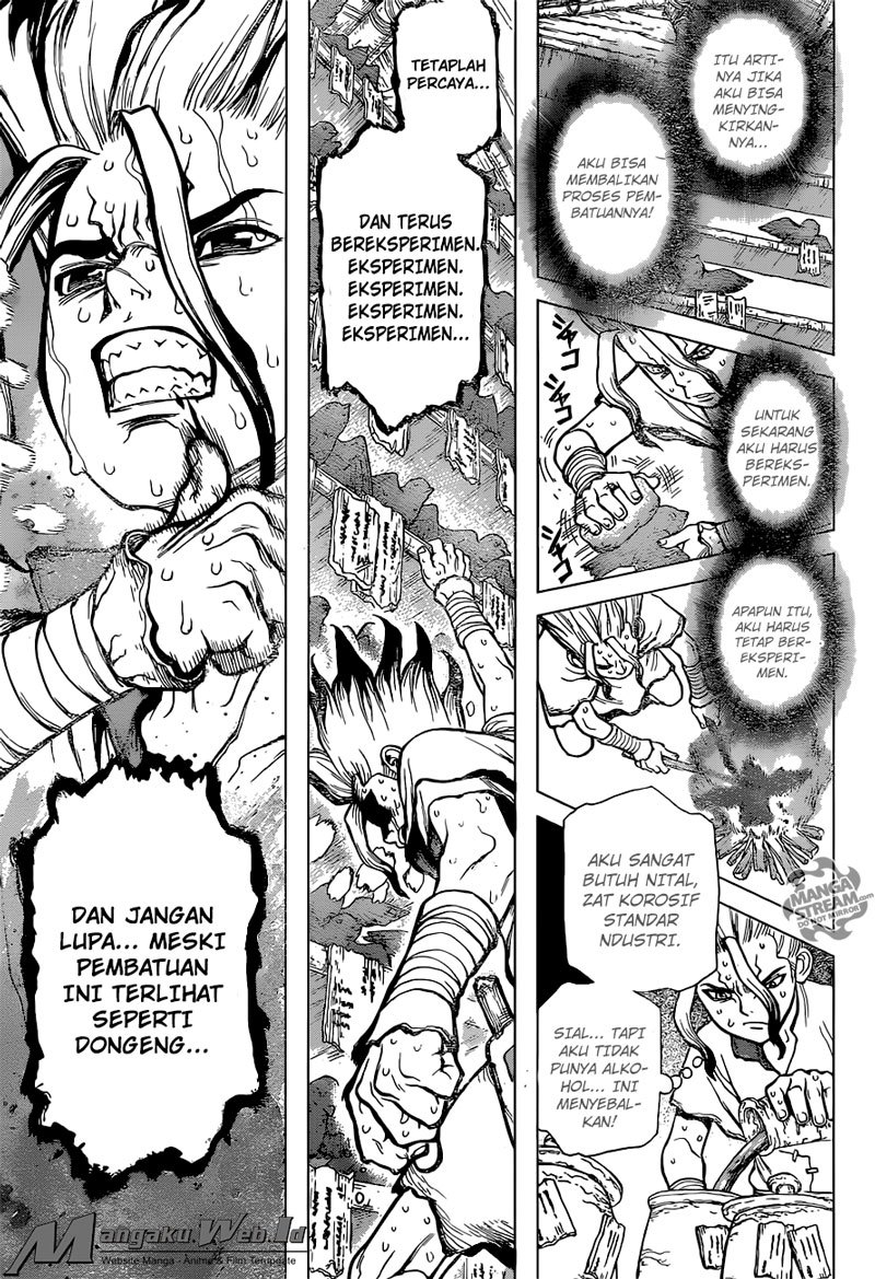 Dr. Stone chapter 14 halaman 15