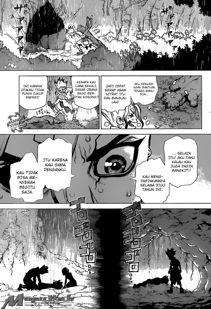 Dr. Stone chapter 14 halaman 17