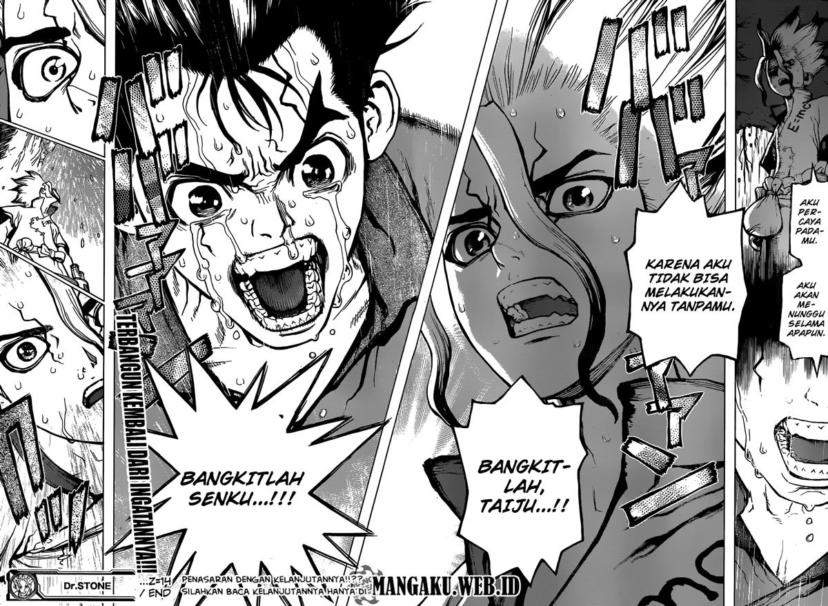 Dr. Stone chapter 14 halaman 18