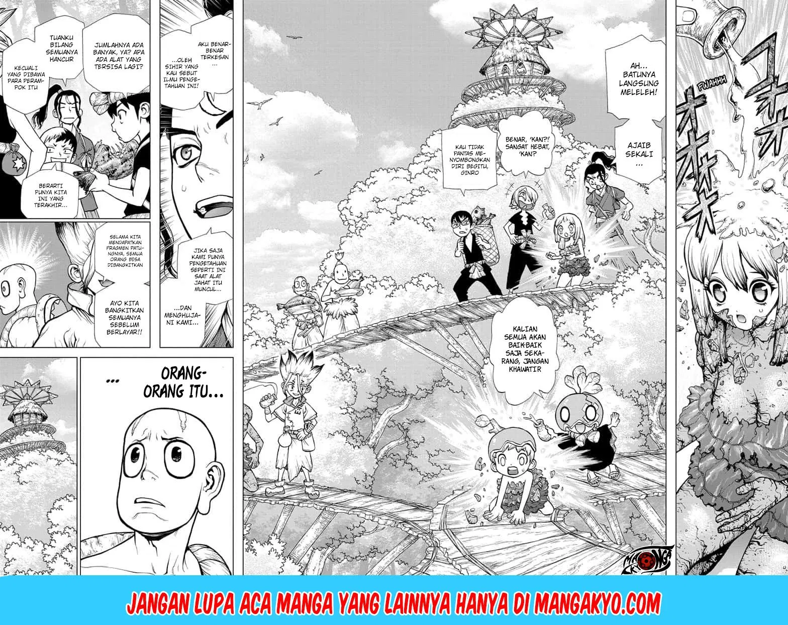 Dr. Stone chapter 140 halaman 4