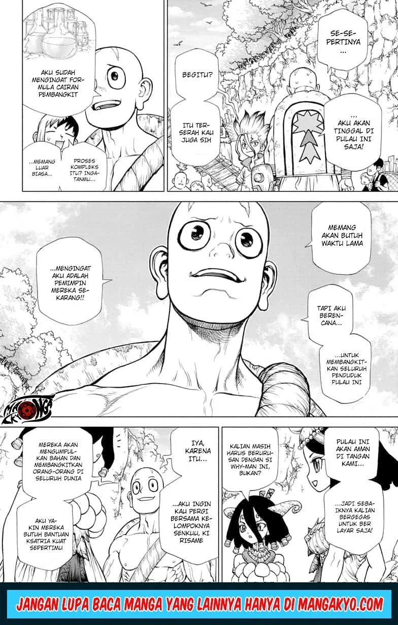 Dr. Stone chapter 140 halaman 11