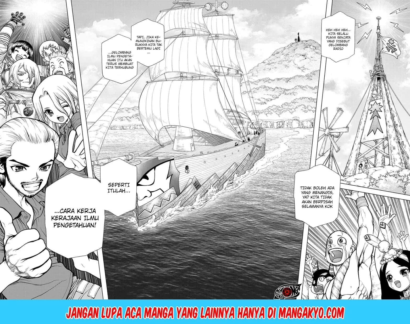 Dr. Stone chapter 140 halaman 13