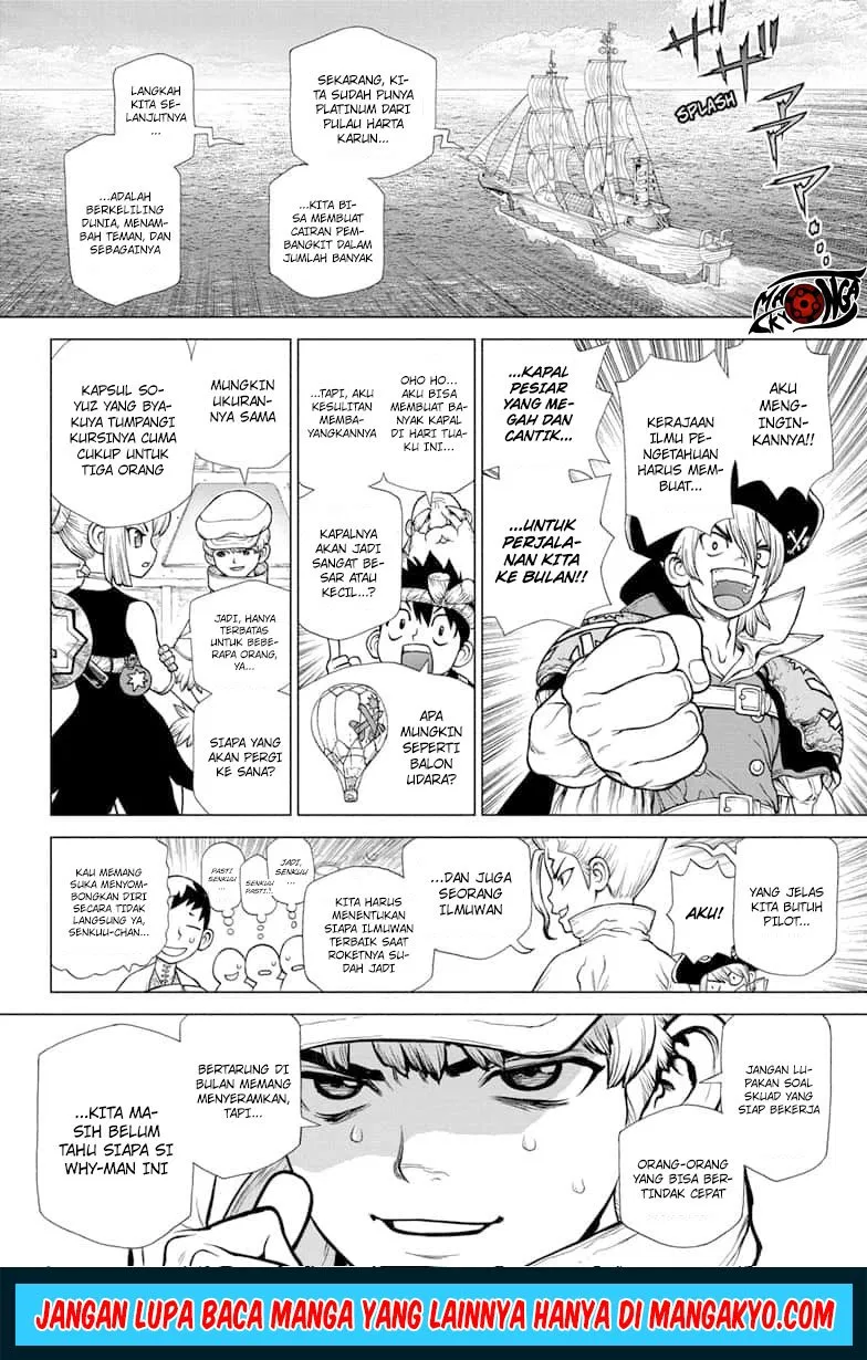 Dr. Stone chapter 140 halaman 14