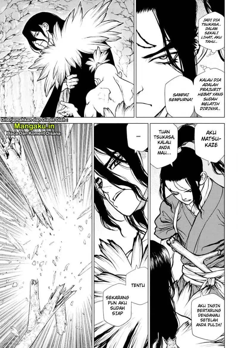 Dr. Stone chapter 141 halaman 17