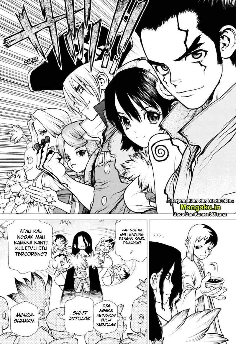 Dr. Stone chapter 141 halaman 21