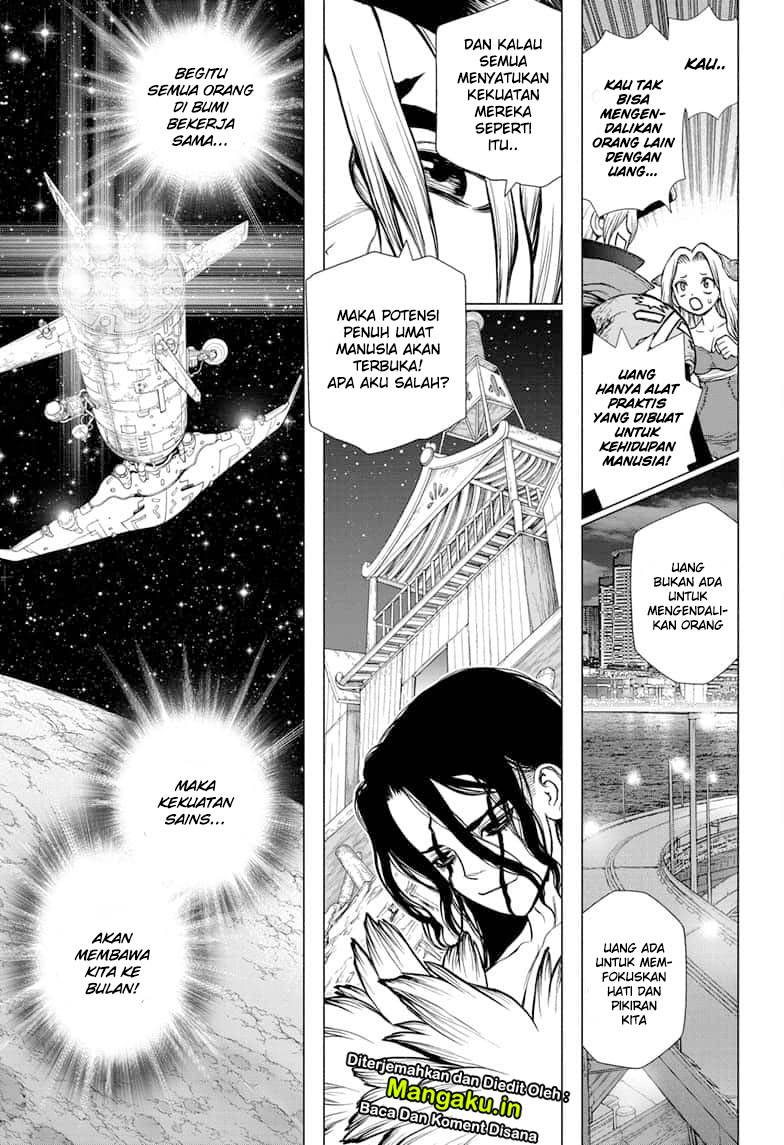 Dr. Stone chapter 142 halaman 16