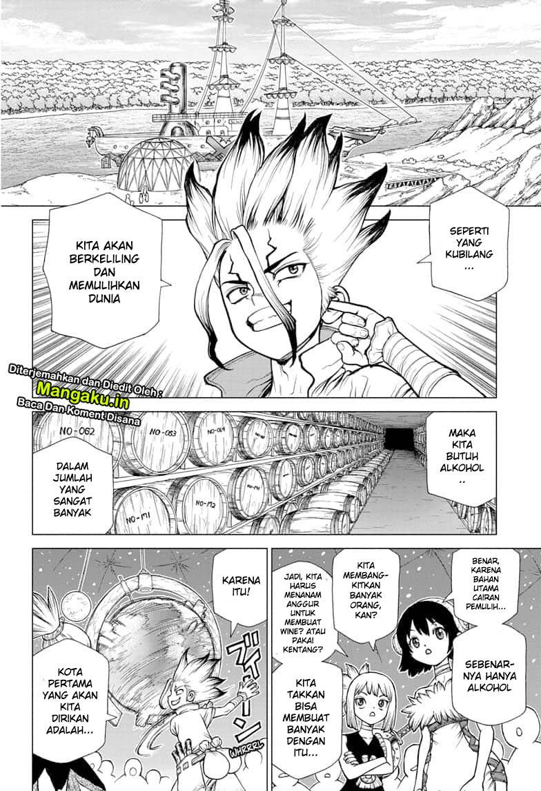 Dr. Stone chapter 142 halaman 17