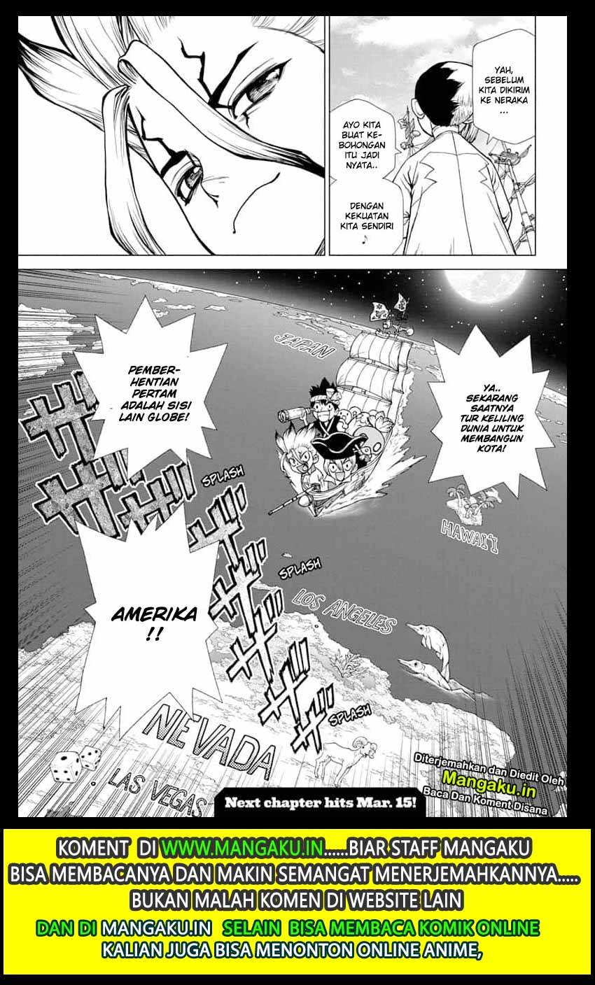 Dr. Stone chapter 142 halaman 20