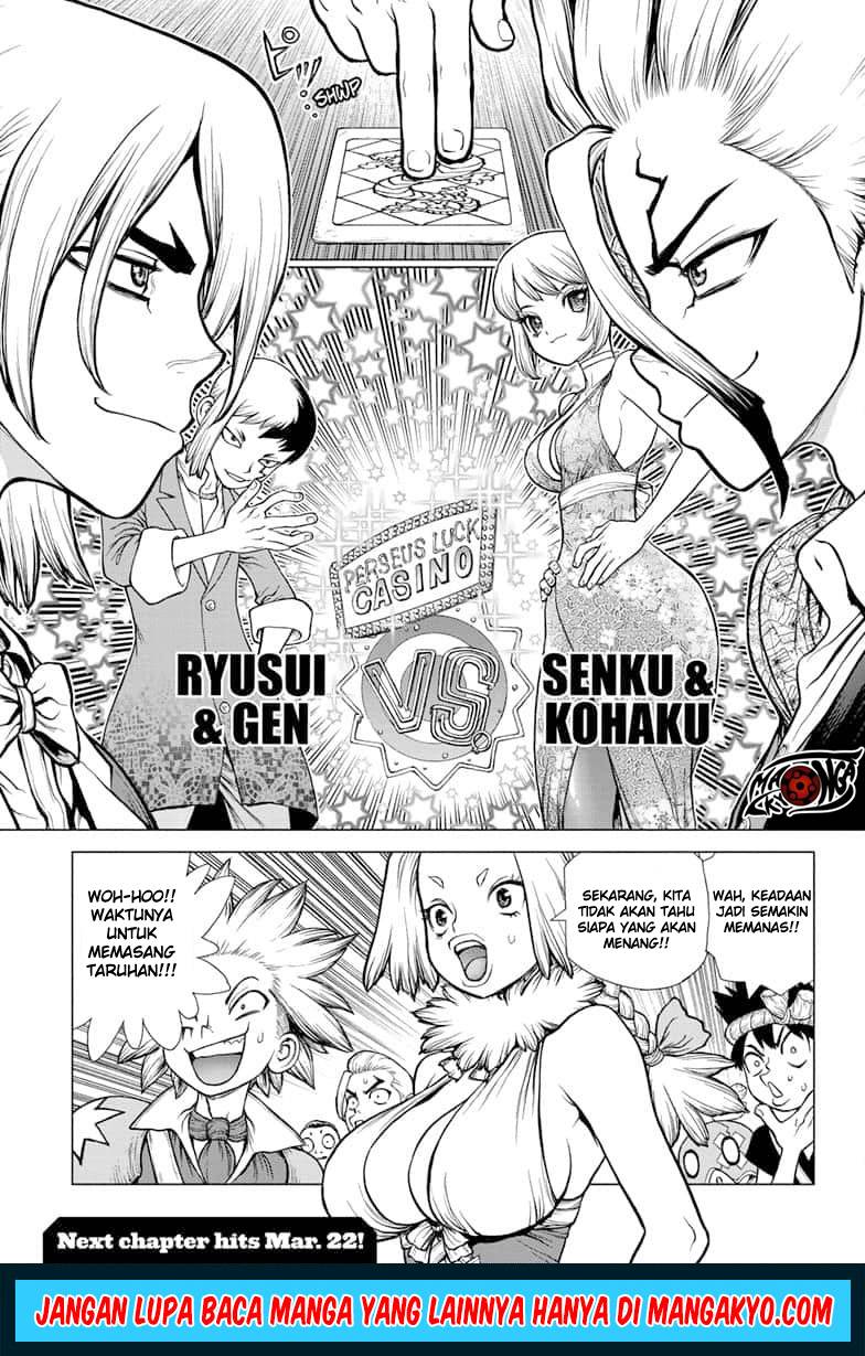 Dr. Stone chapter 143 halaman 17
