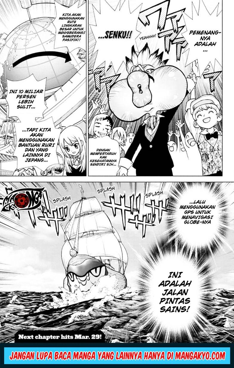 Dr. Stone chapter 144 halaman 19
