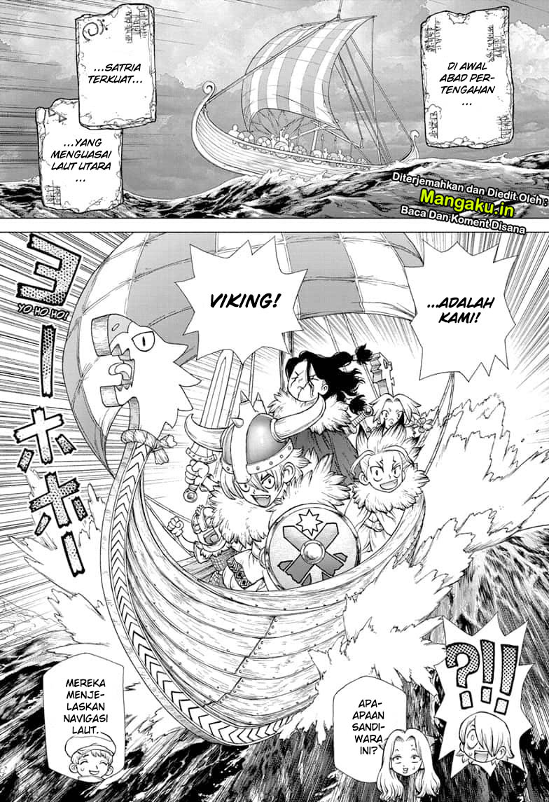 Dr. Stone chapter 147 halaman 4