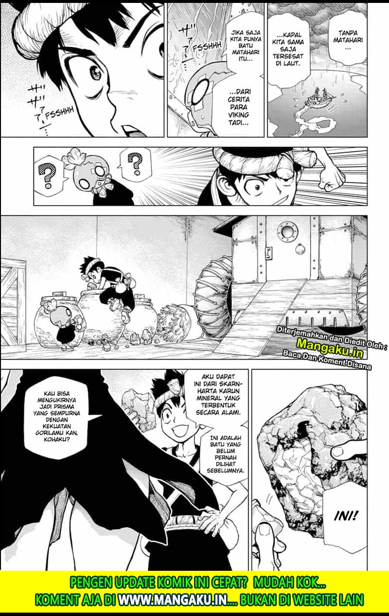 Dr. Stone chapter 147 halaman 11