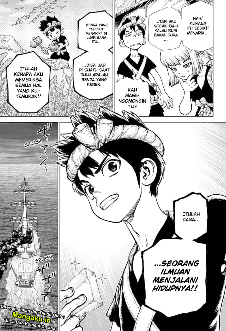 Dr. Stone chapter 147 halaman 13
