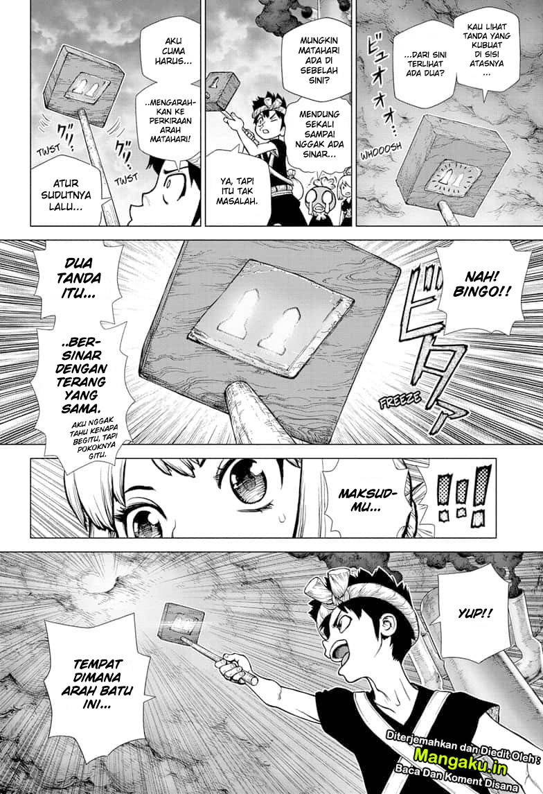 Dr. Stone chapter 147 halaman 14